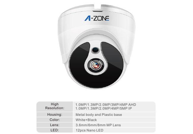 High Definition Domstic AHD Security Cameras 960p Outdoor For Chain Companies