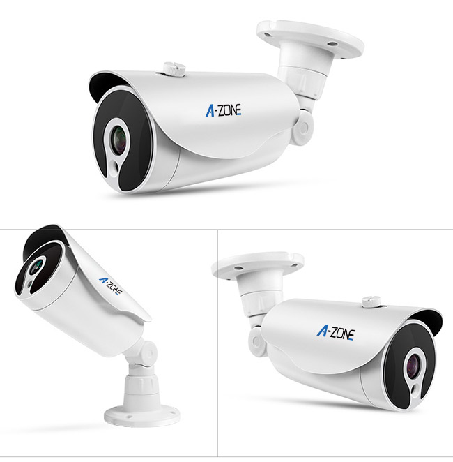 Outdoor High Definition IP Security Camera 3 Megapixel  P2P OEM Service