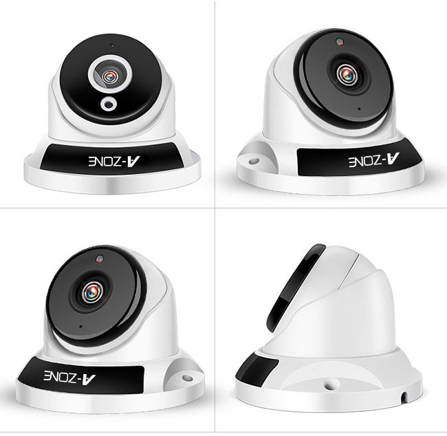 Outdoor 1080P IP Security Camera 2MP Support Smart Phone For Chain Enterprise