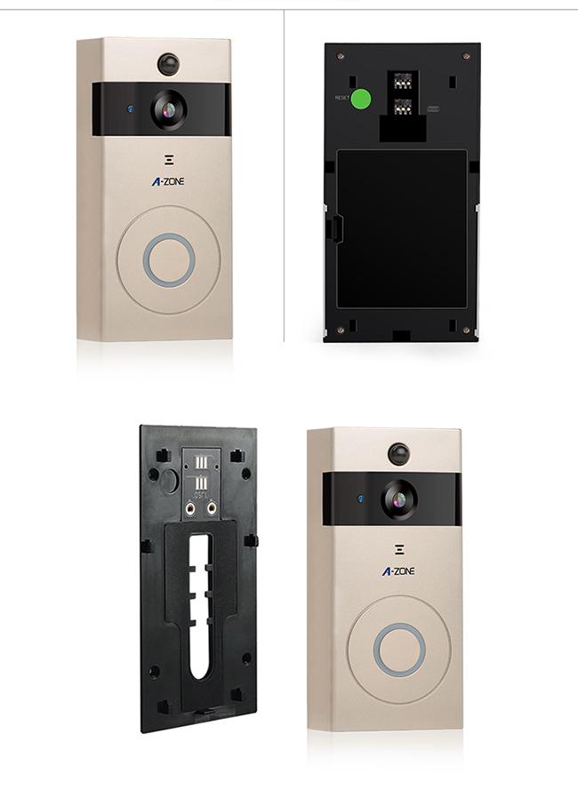 Digital P2P Wifi Visual Intercom Doorbell Two Ways Audio Smart Home