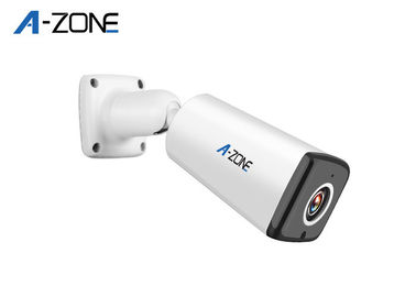 China 2.0 megapixel Bullet Surveillance Cameras Night Vision 4pcs Array LED 2 Year Warranty supplier