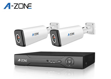 China 960P AHD CCTV Kit , 2 Channel Dvr Security System Easy Installation supplier