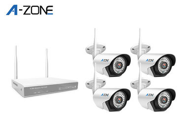 China HD Indoor  Wireless CCTV Camera Kit 1080P 2 Megapixel 0.3lux Minimum Illum supplier