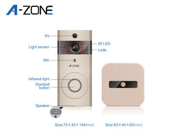 China Motion Detection Video Phone Doorbell Wireless 64GB Micro SD Card supplier