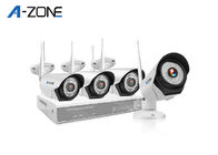China Domestic 720P 4 Camera Wireless Security System With nvr 1 Megapixel company
