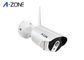 Indoor P2P Wifi Surveillance Camera Wireless , Bullet Cctv Camera 4 independent Detection Areas supplier