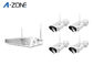 Home Mini 4 Wireless CCTV Camera Kit With Recorder Motion Detection supplier