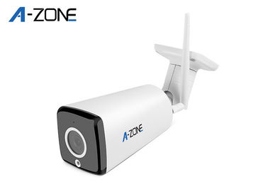 China ZONE White IR Wireless Bullet Camera High Defination IP66 Two Ways Audio factory
