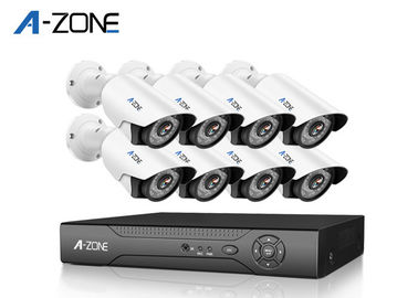 China 1440P IP CCTV Camera Kits , 8 Channel Nvr Kit 4Mp With Night Vision factory